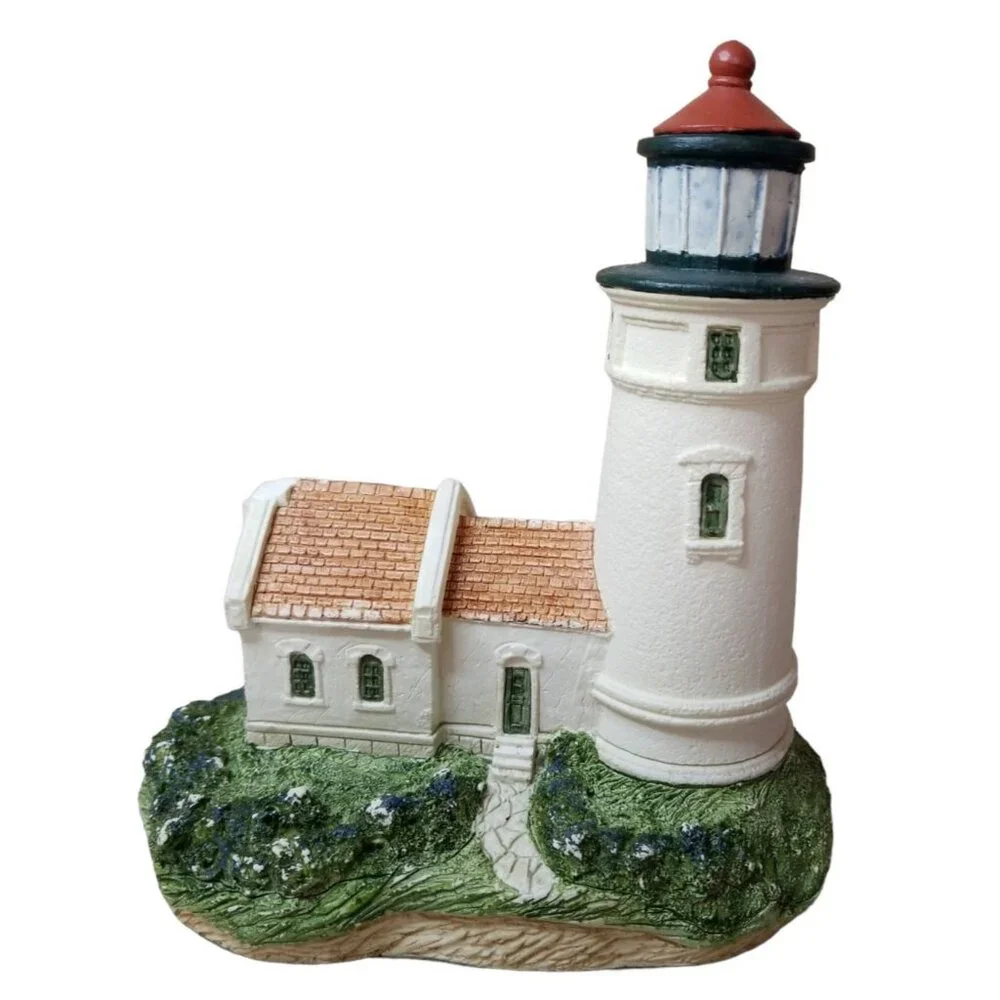 Harbour Lights Umpqua River OR HL 107 1991 1415/5500 COA ID Lighthouse